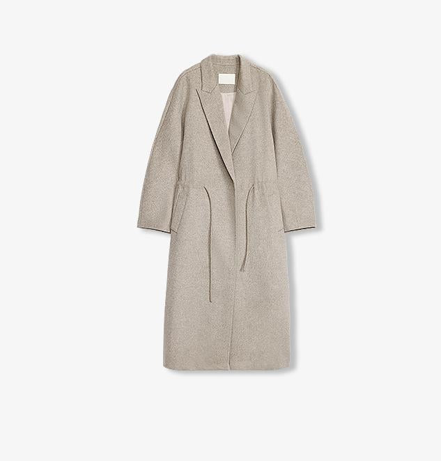 Desert Heart Wool Mid-Length Coat Firelady Fur