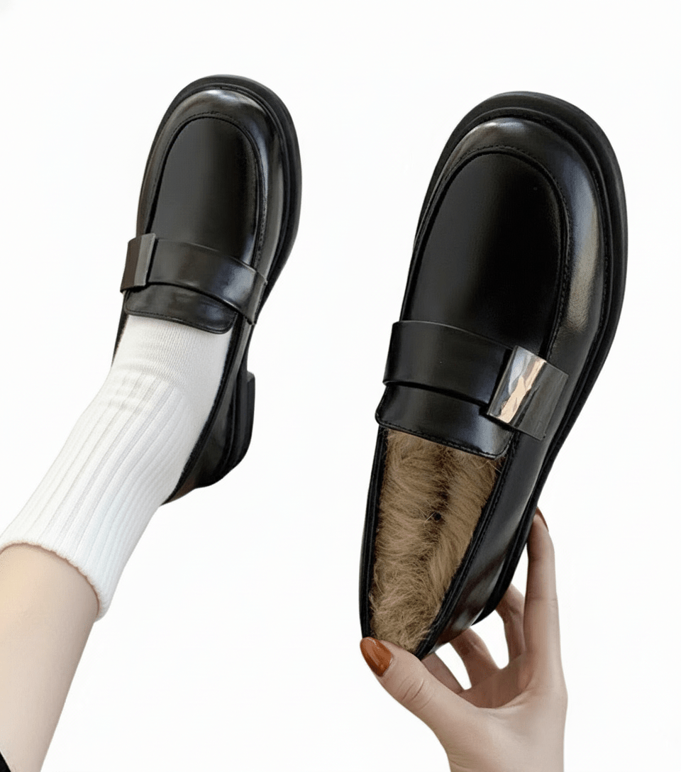 „Basic“ – Winter - Loafer mit Fellfutter - Giovanni Battaglia