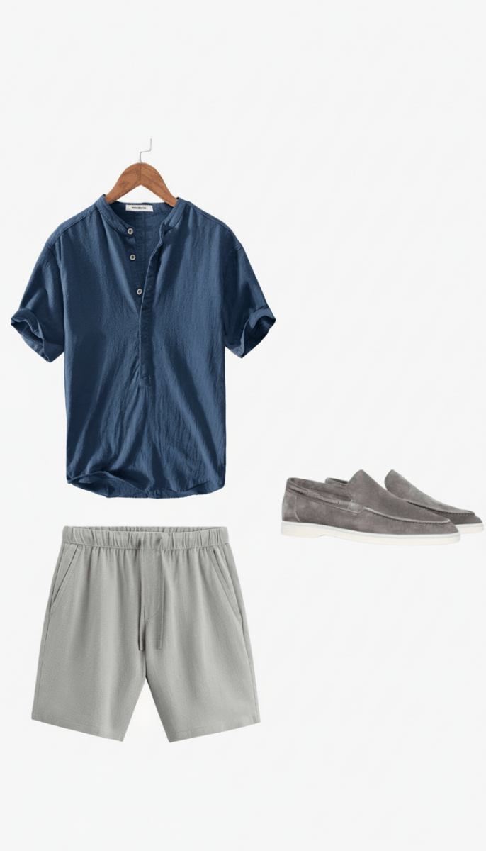 Beachside Dinner Outfit - Giovanni Battaglia