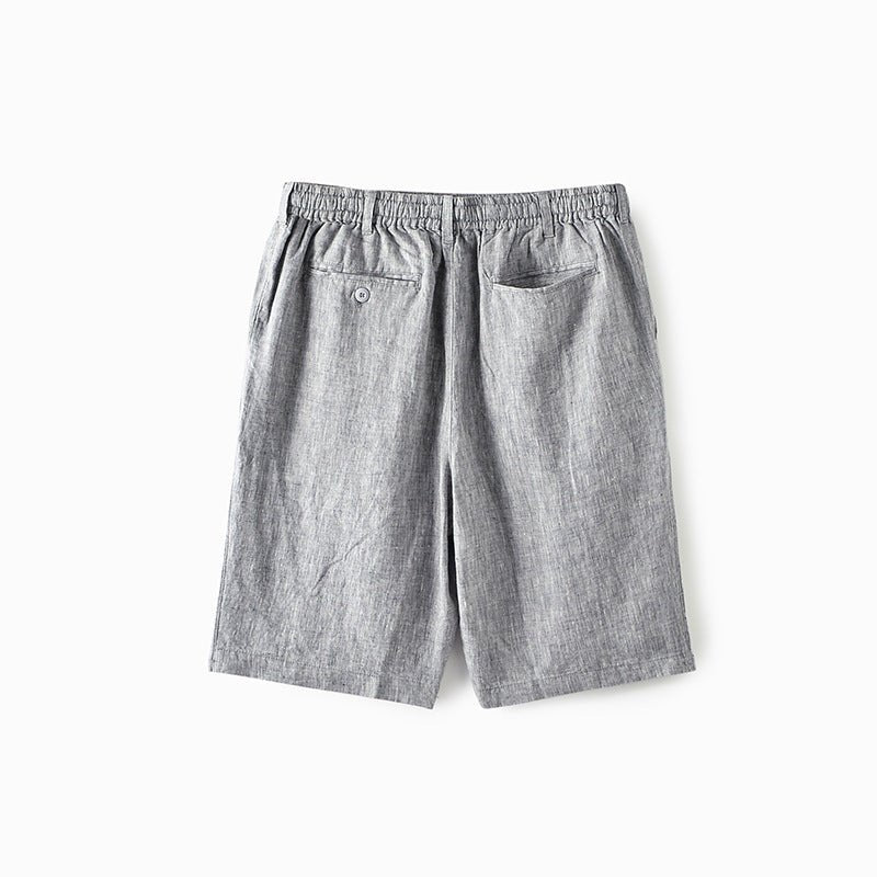 Beachside Linen Shorts - Giovanni Battaglia