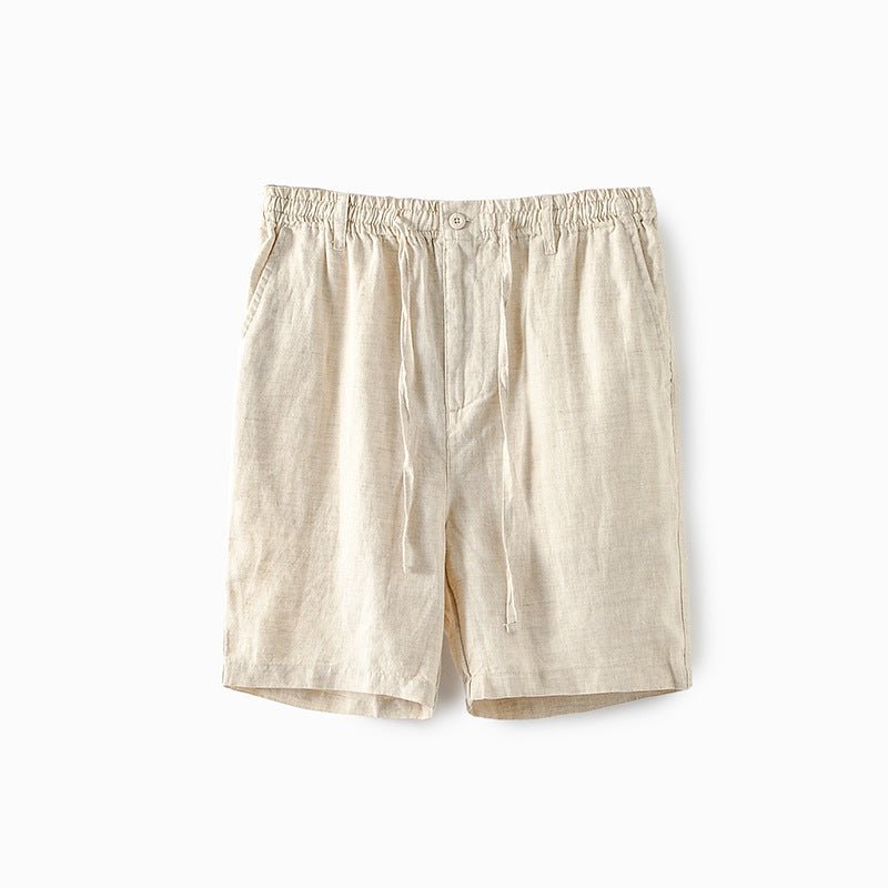 Beachside Linen Shorts - Giovanni Battaglia
