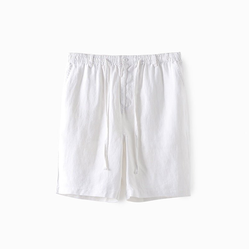 Beachside Linen Shorts - Giovanni Battaglia