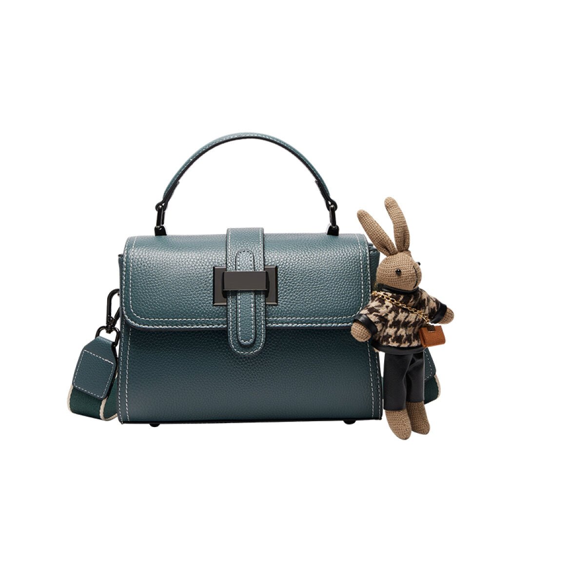 Blaue Satchel Tasche - Giovanni Battaglia