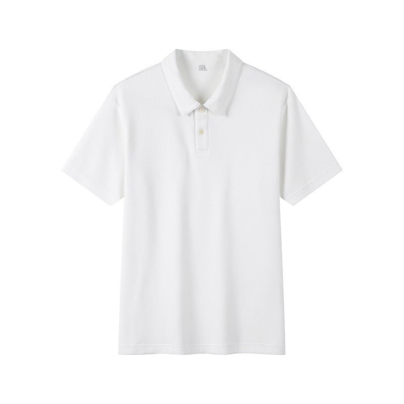 Breathable Lapel Polo Shirt - Giovanni Battaglia