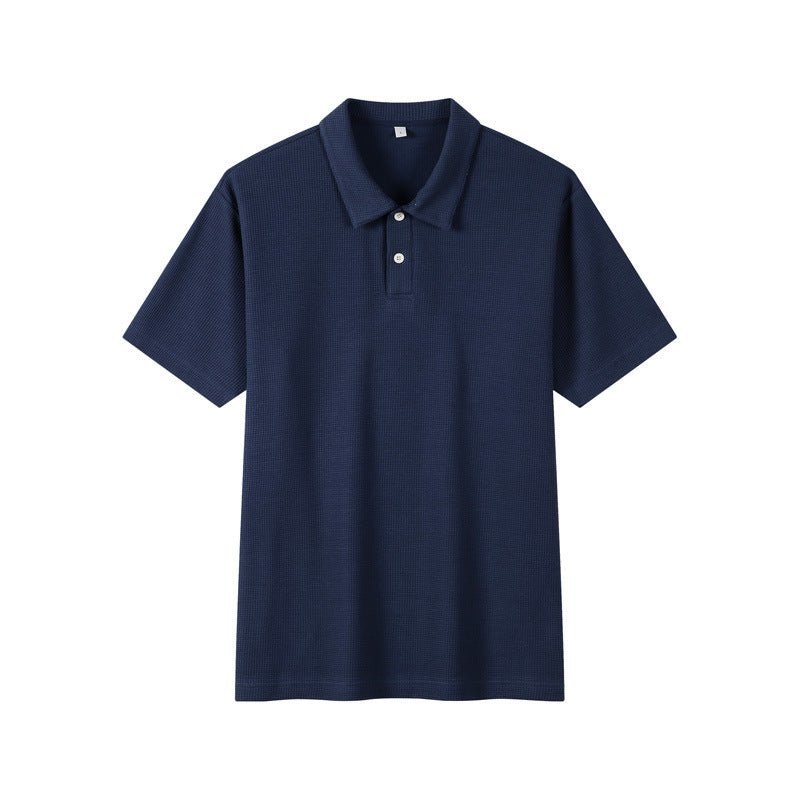 Breathable Lapel Polo Shirt - Giovanni Battaglia