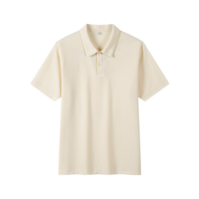 Breathable Lapel Polo Shirt - Giovanni Battaglia