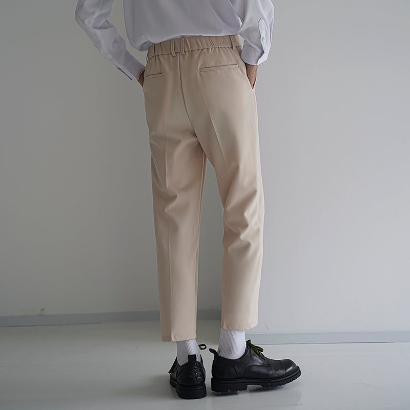 Business Casual Loose Fit Pants - Giovanni Battaglia