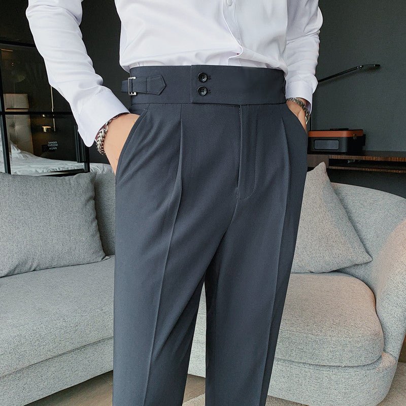 Business Casual Slim Fit Hose - Giovanni Battaglia