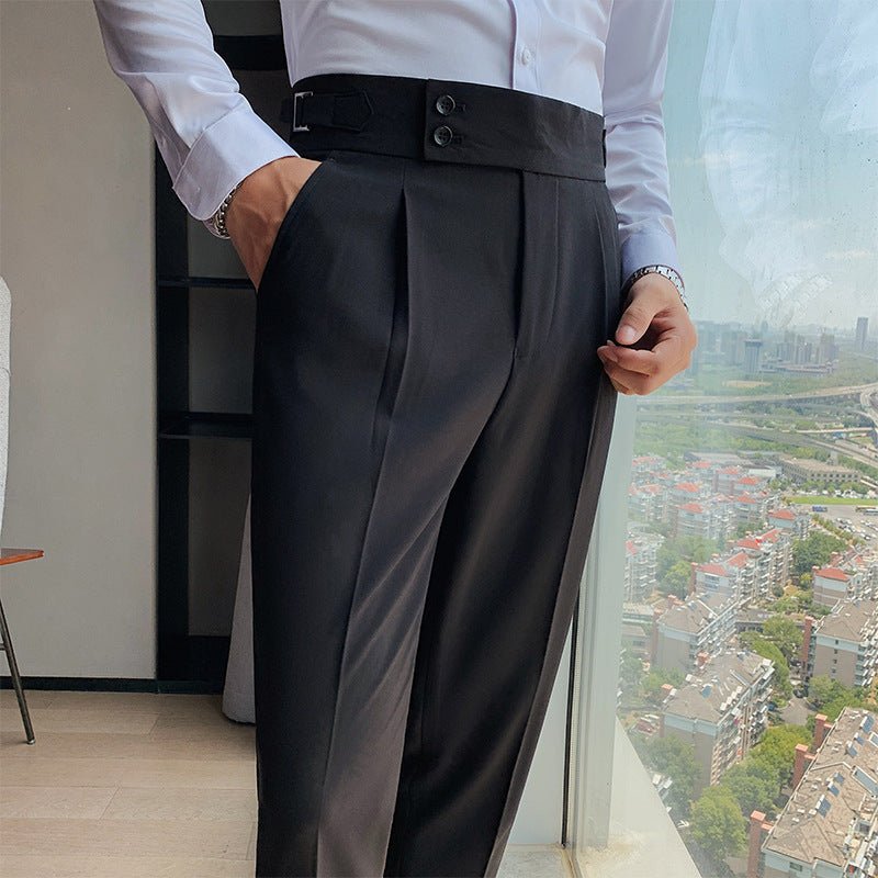 Business Casual Slim Fit Hose - Giovanni Battaglia