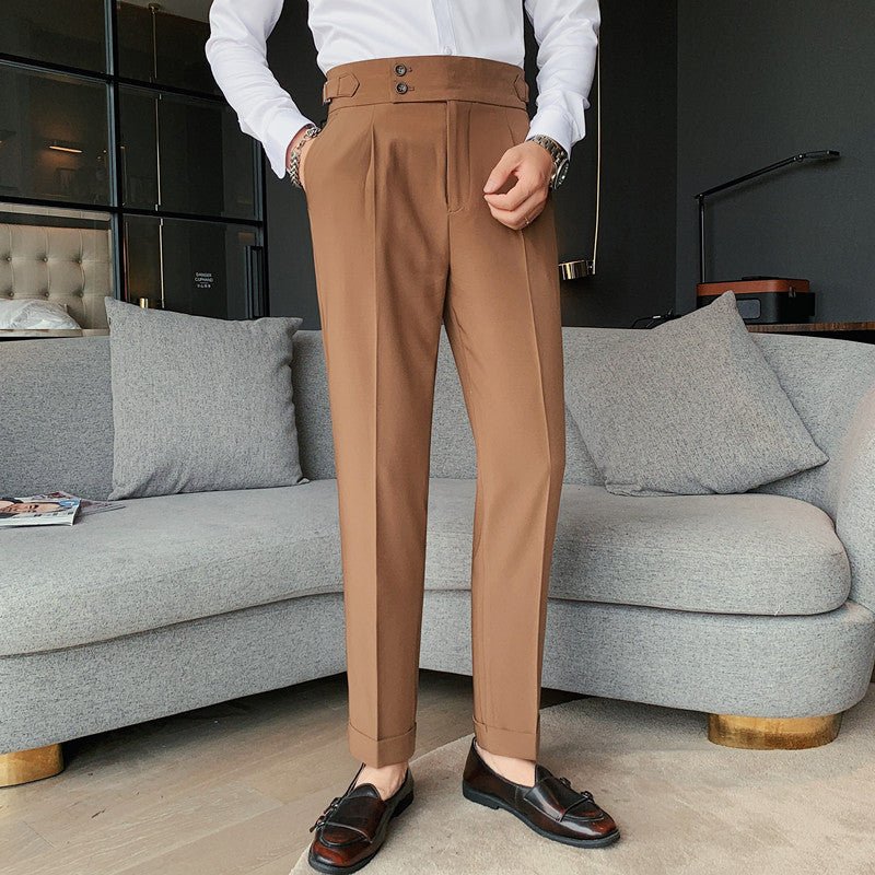 Business Casual Slim Fit Hose - Giovanni Battaglia