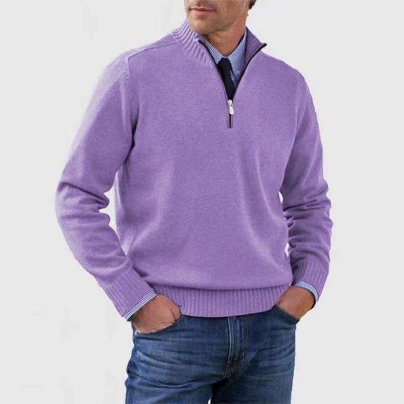 Casual Knitwear Zipper - Top Sweater - Giovanni Battaglia