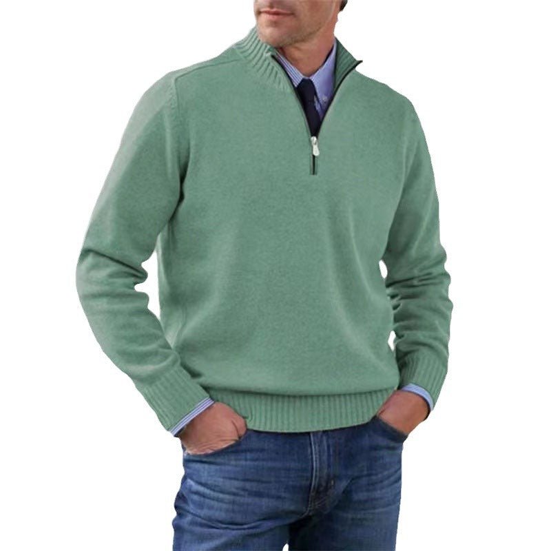 Casual Knitwear Zipper - Top Sweater - Giovanni Battaglia