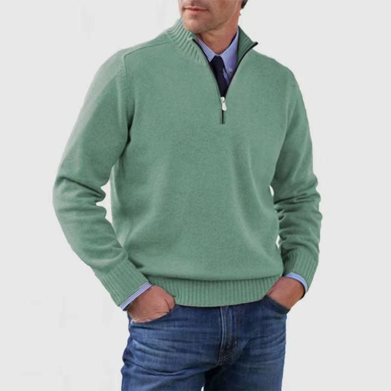 Casual Knitwear Zipper - Top Sweater - Giovanni Battaglia