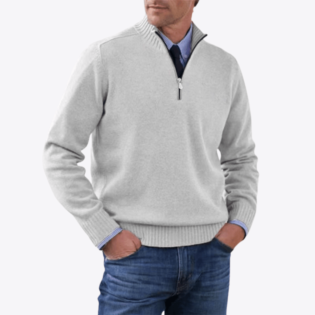 Casual Knitwear Zipper - Top Sweater - Giovanni Battaglia