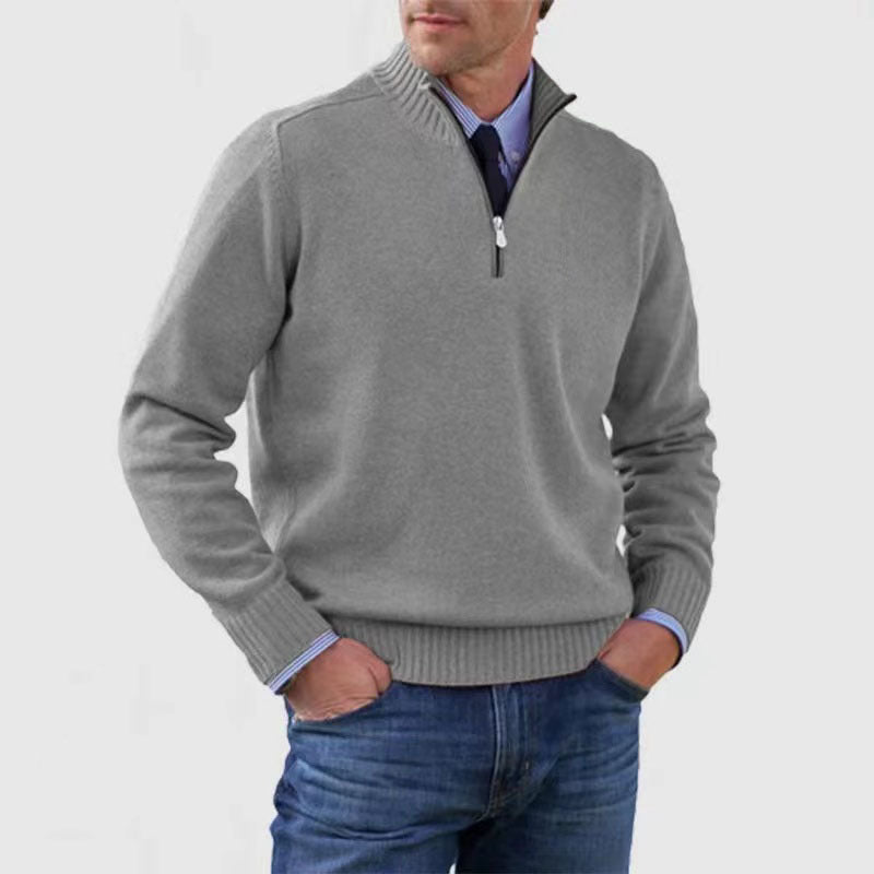 Casual Knitwear Zipper - Top Sweater - Giovanni Battaglia
