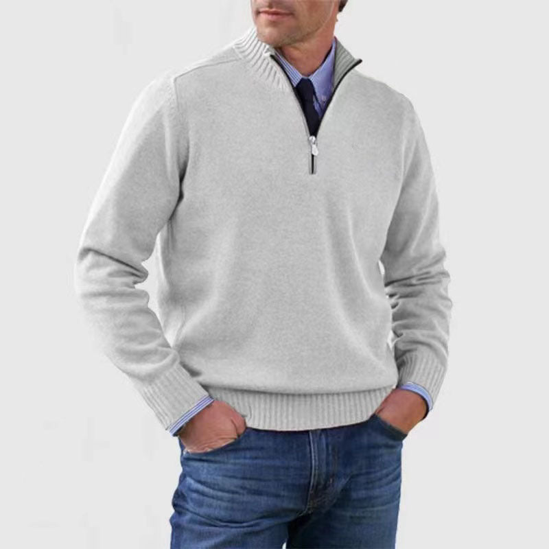 Casual Knitwear Zipper - Top Sweater - Giovanni Battaglia
