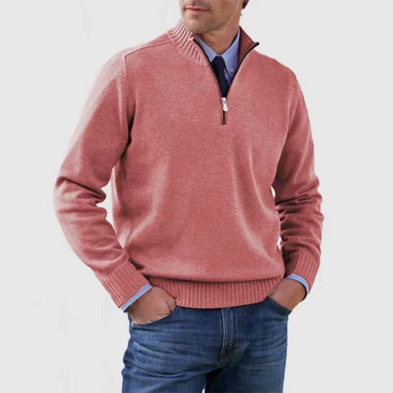 Casual Knitwear Zipper - Top Sweater - Giovanni Battaglia