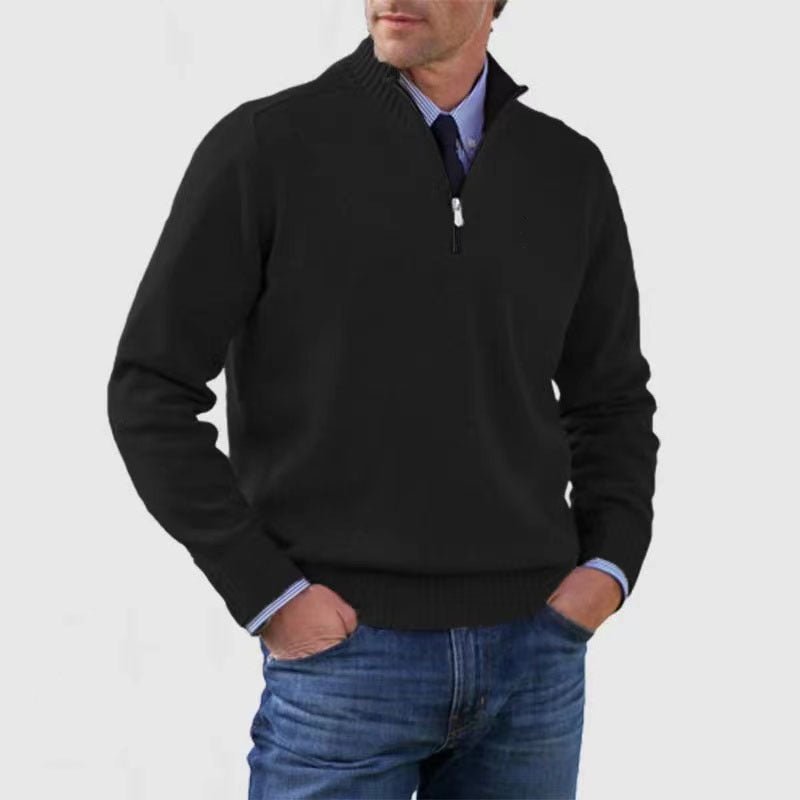 Casual Knitwear Zipper - Top Sweater - Giovanni Battaglia