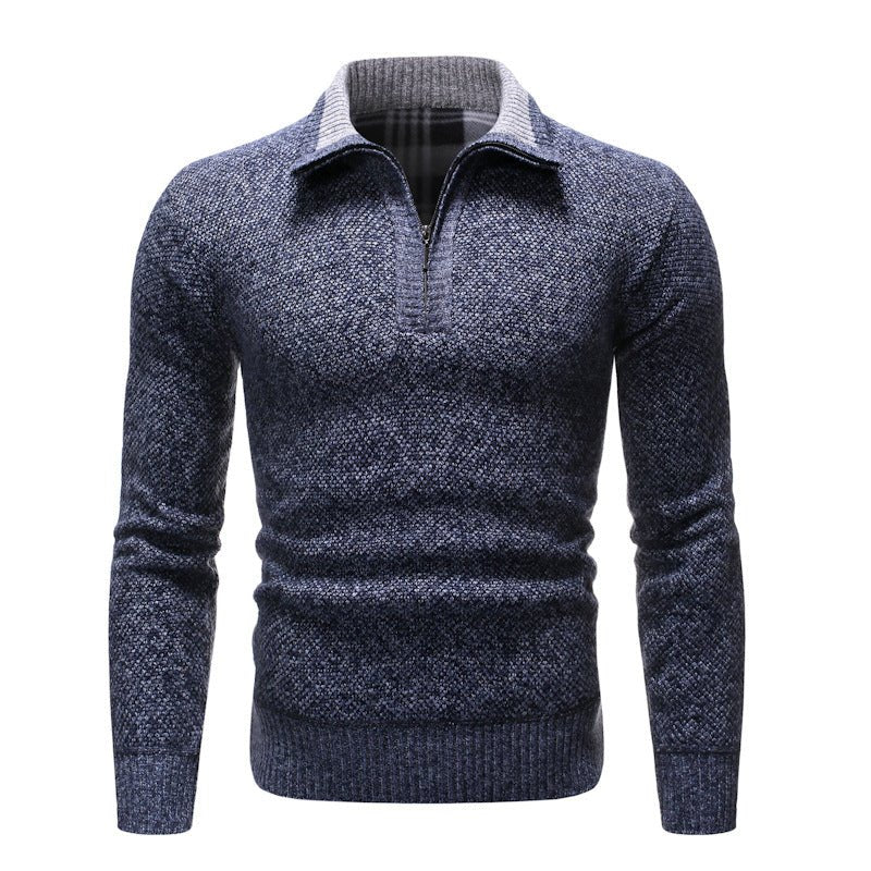 Casual Lapel Sweater - Giovanni Battaglia