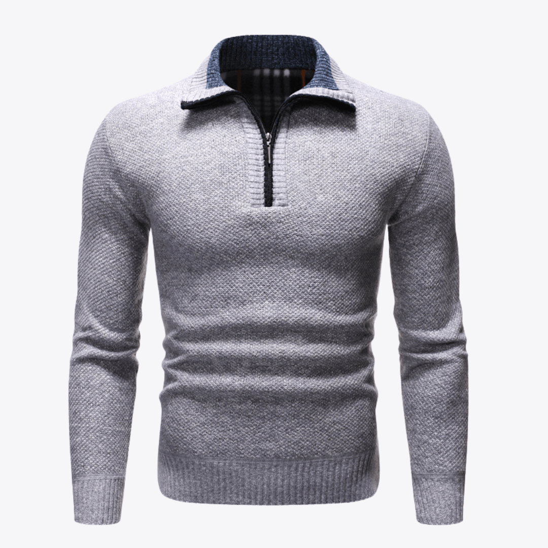 Casual Lapel Sweater - Giovanni Battaglia