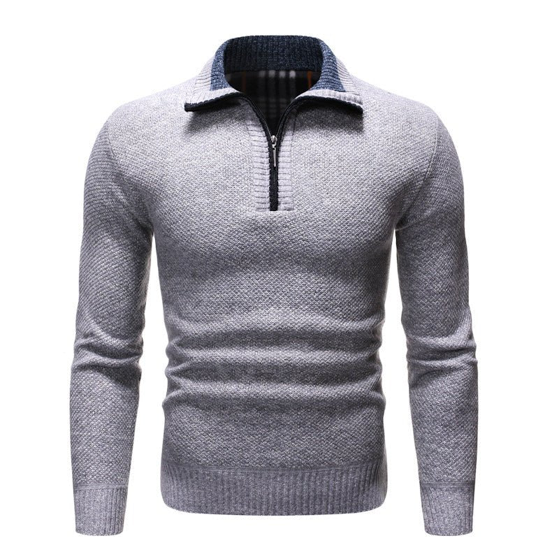 Casual Lapel Sweater - Giovanni Battaglia