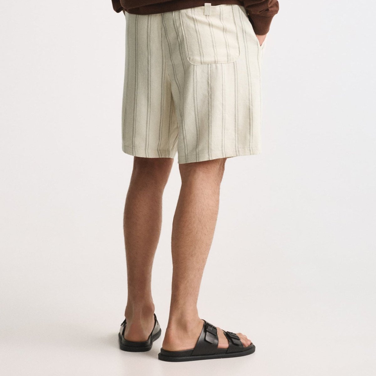 Casual Linen Shorts - Giovanni Battaglia