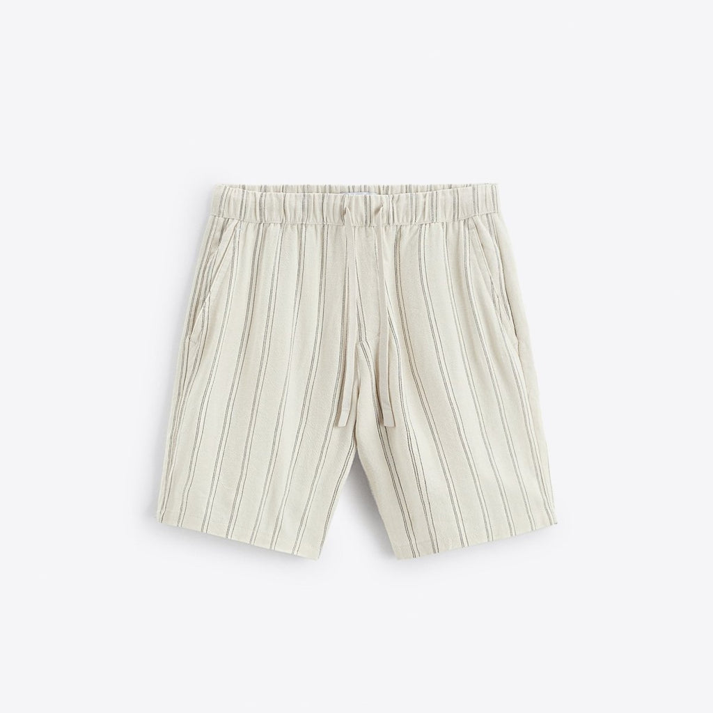 Casual Linen Shorts - Giovanni Battaglia