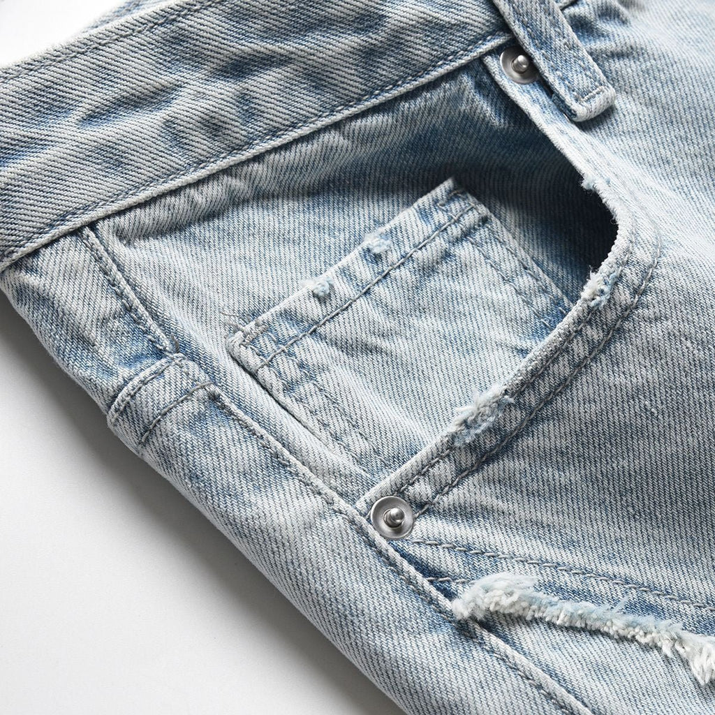 Casual Ripped Jeans - Giovanni Battaglia