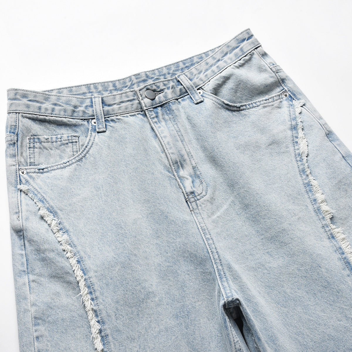 Casual Ripped Jeans - Giovanni Battaglia