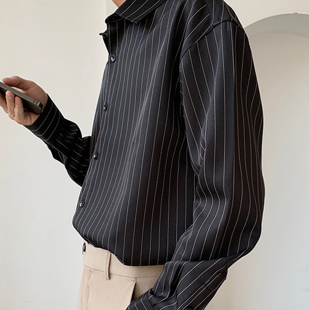 Casual Striped Button Up - Giovanni Battaglia