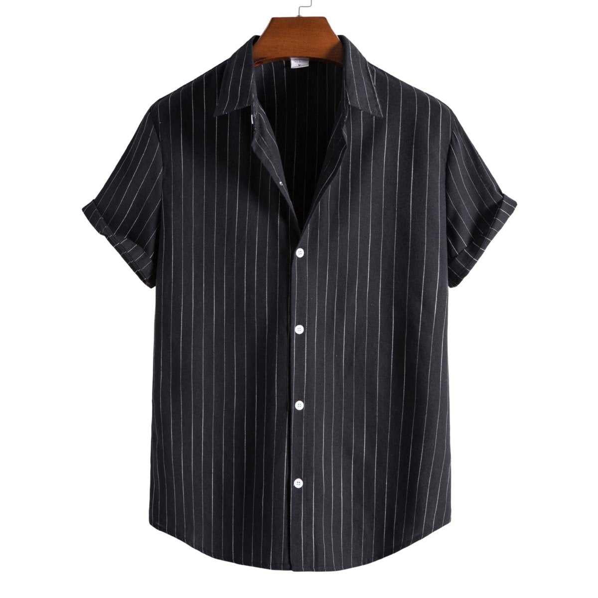 Casual Striped Short Sleeve - Giovanni Battaglia