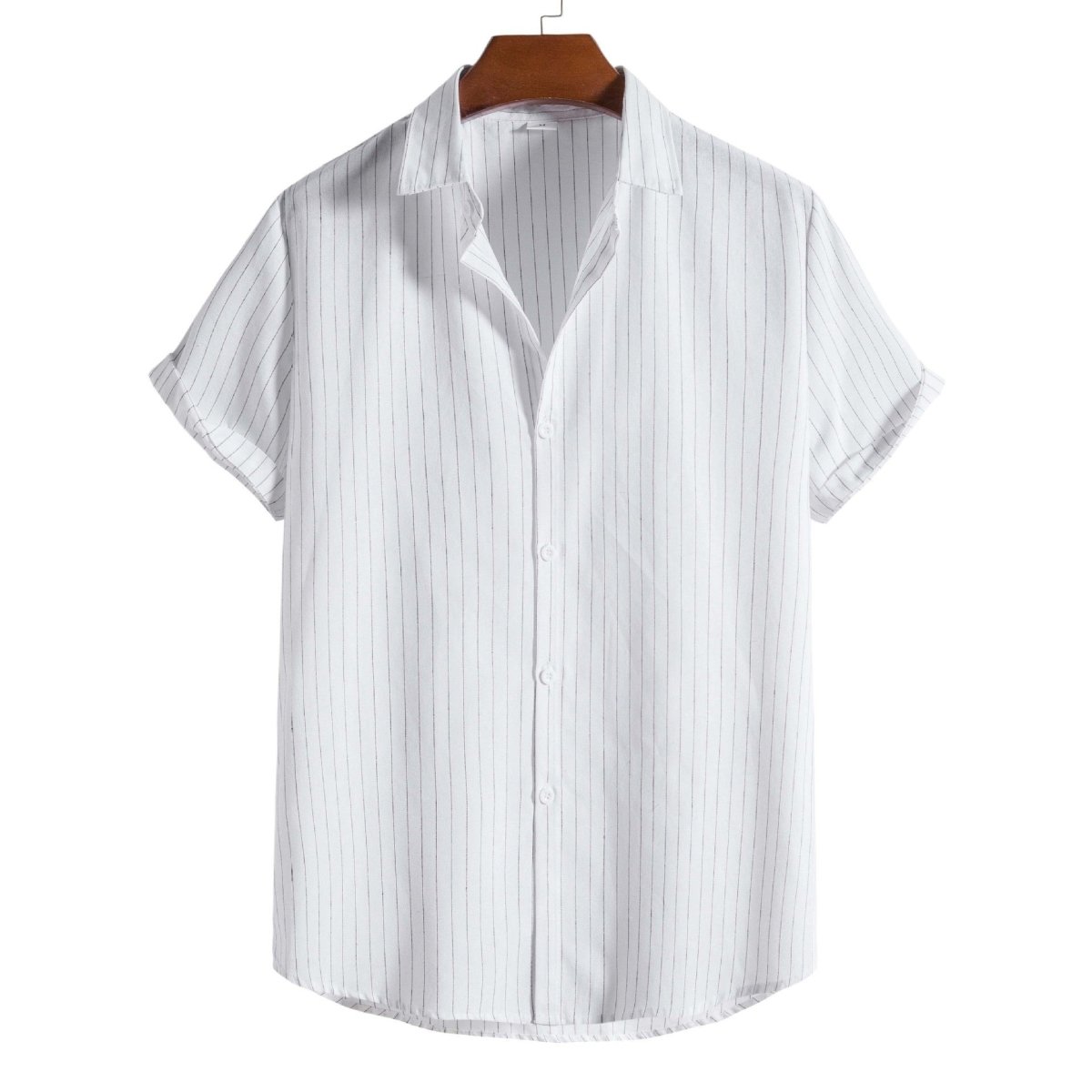 Casual Striped Short Sleeve - Giovanni Battaglia