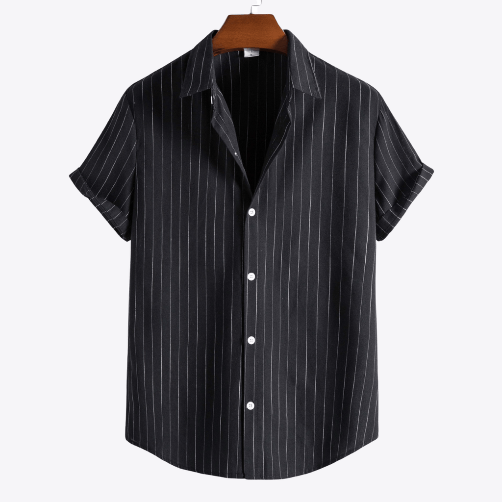 Casual Striped Short Sleeve - Giovanni Battaglia