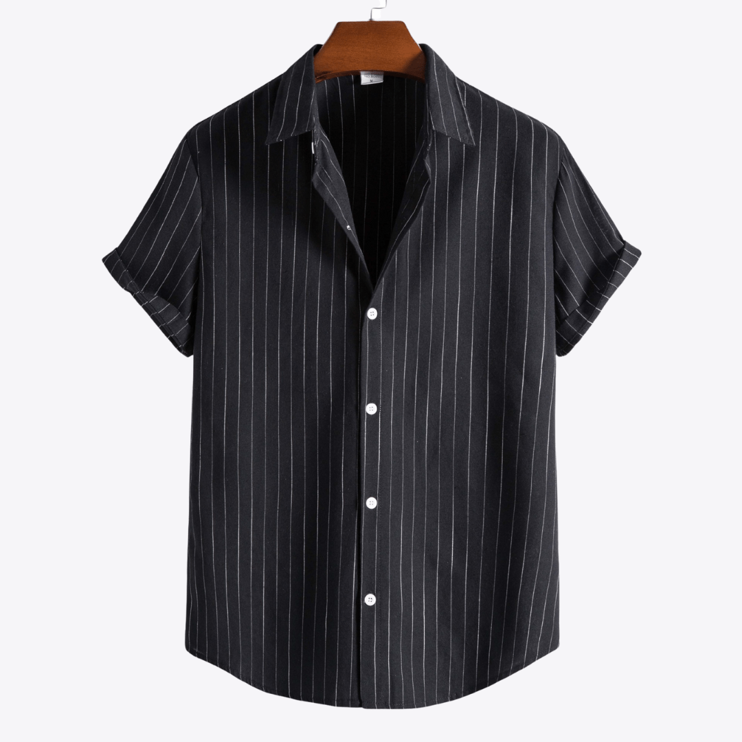 Casual Striped Short Sleeve - Giovanni Battaglia