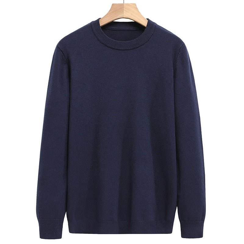 Classic Round Neck Sweater - Giovanni Battaglia