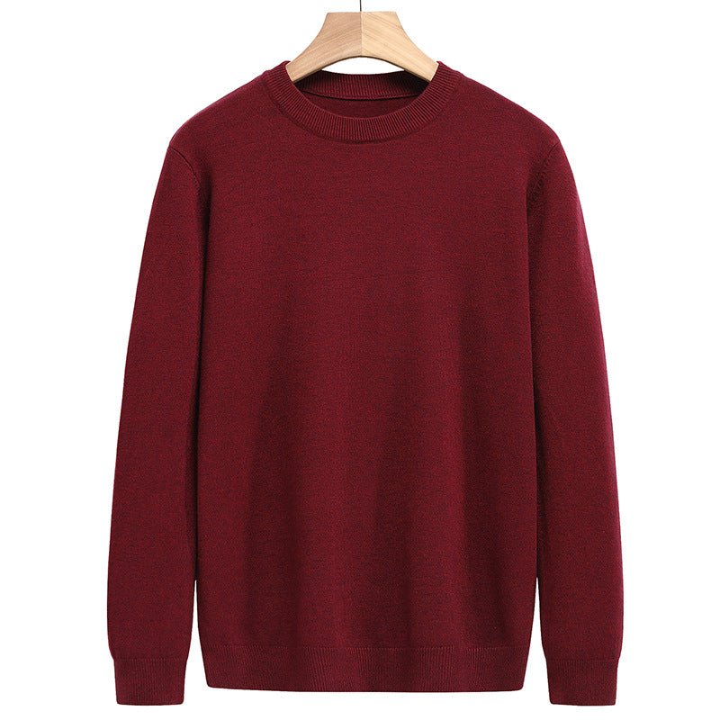 Classic Round Neck Sweater - Giovanni Battaglia