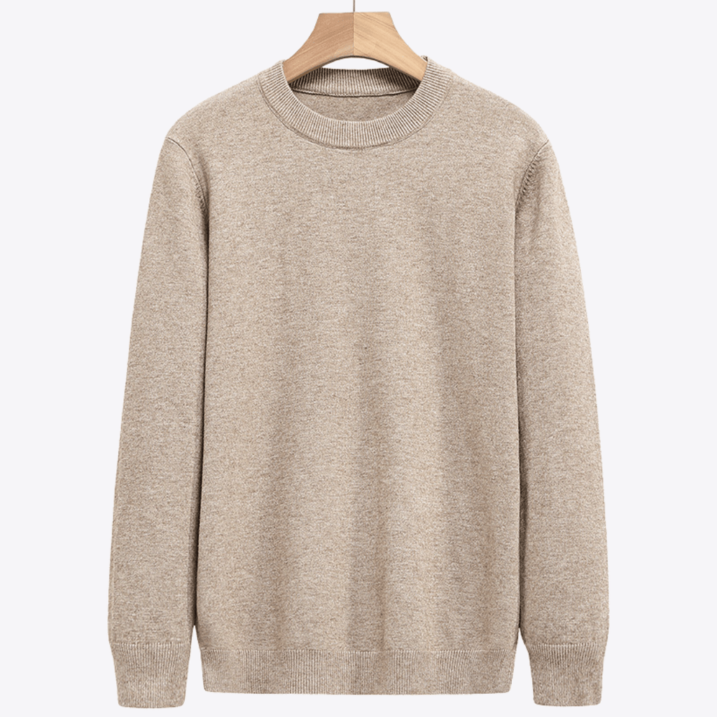 Classic Round Neck Sweater - Giovanni Battaglia