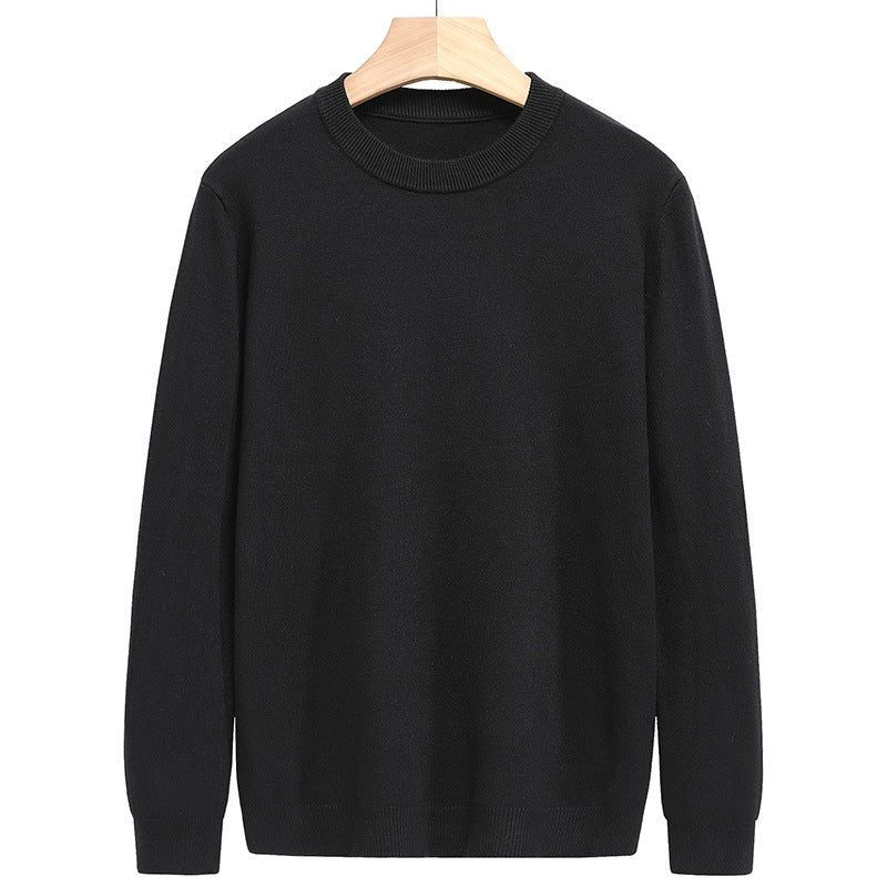Classic Round Neck Sweater - Giovanni Battaglia