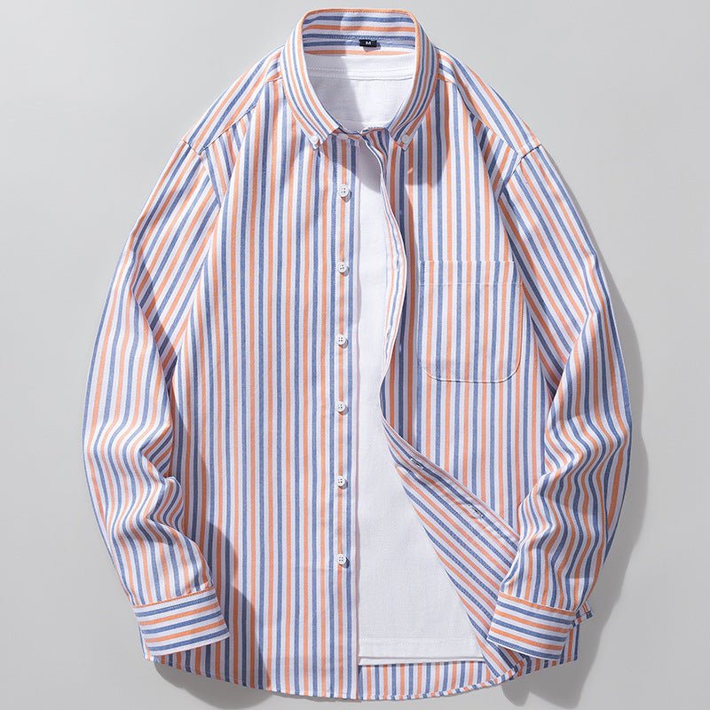 Classic Striped Button Up - Giovanni Battaglia