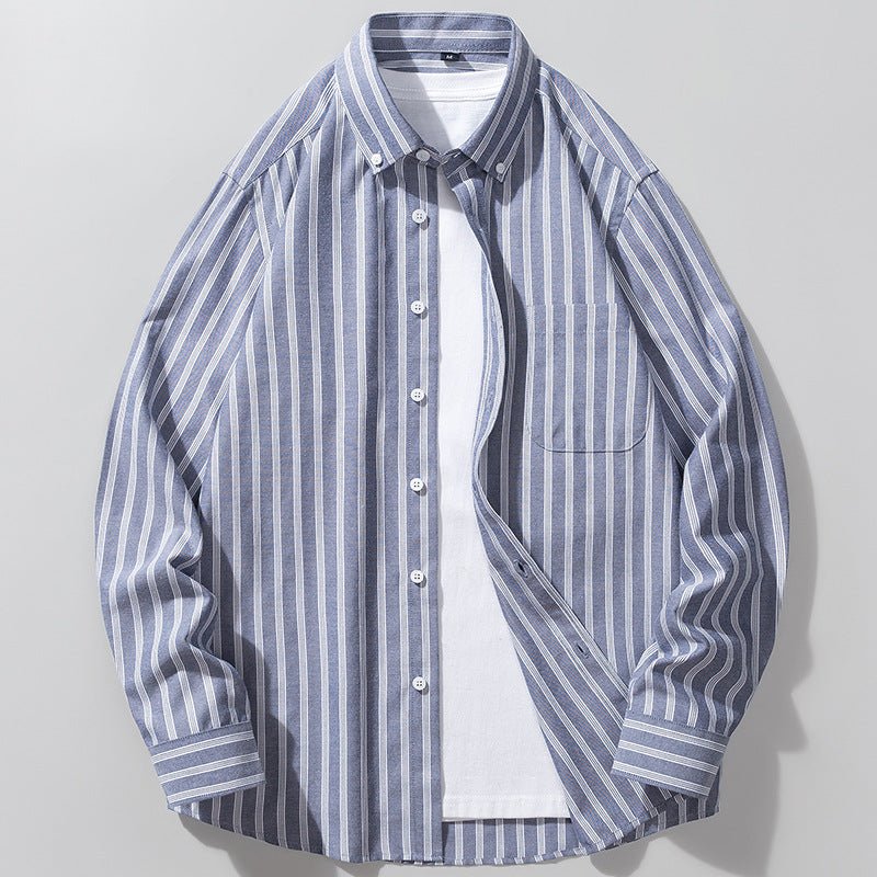Classic Striped Button Up - Giovanni Battaglia