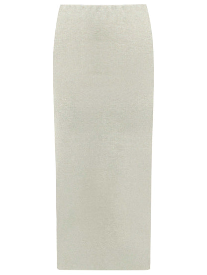 Classic Tailored Back Slit Skirt Cocobella