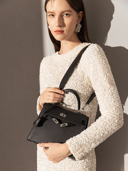 Clifton Leather Top Handle Bag Cilela