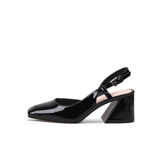 Corporate Slingback Block Heels Jady Rose