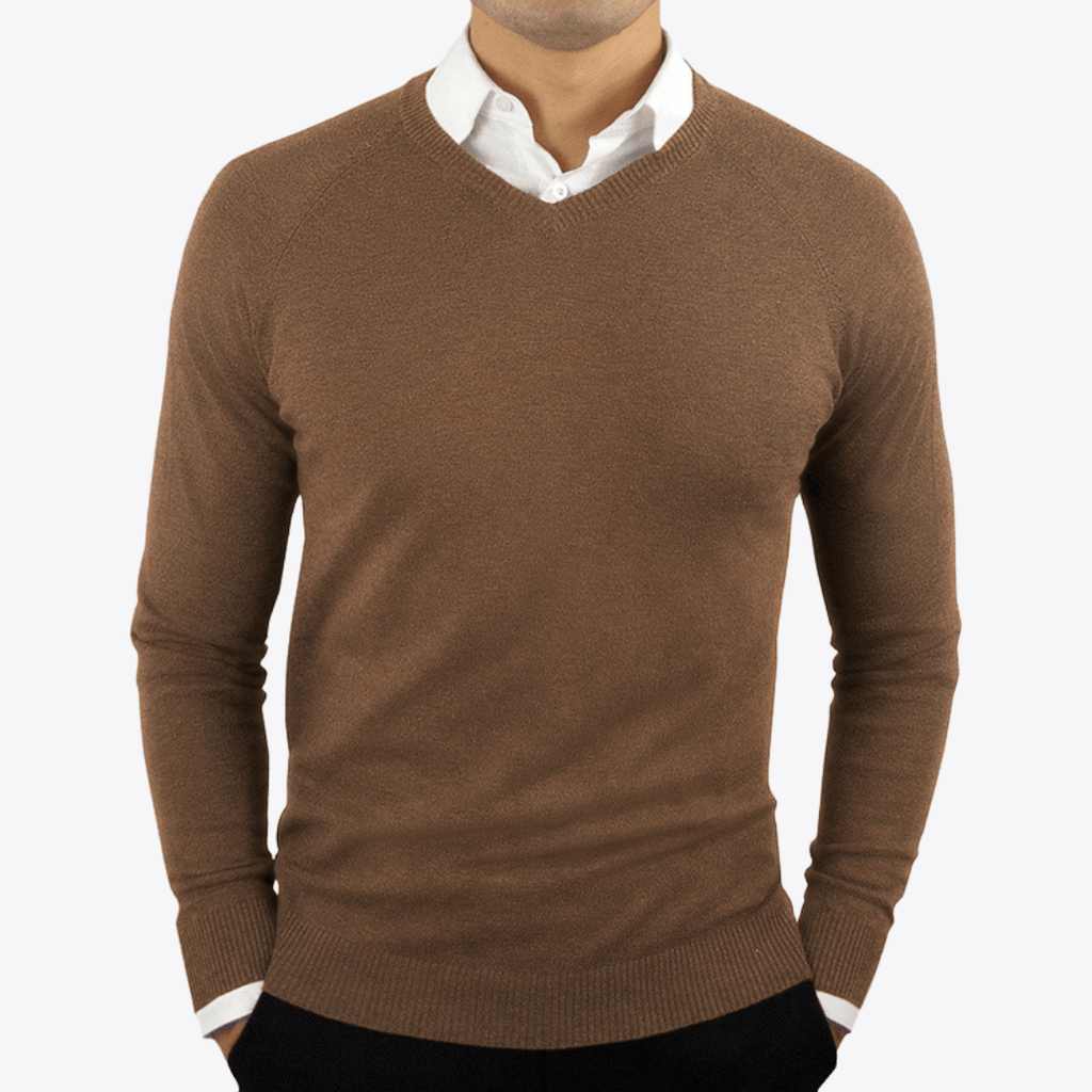 Cotton Blended Sweater - Giovanni Battaglia