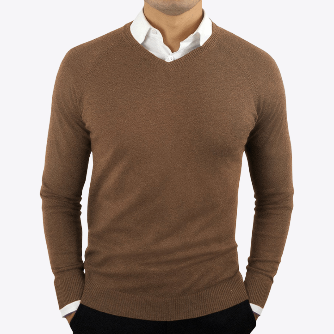 Cotton Blended Sweater - Giovanni Battaglia