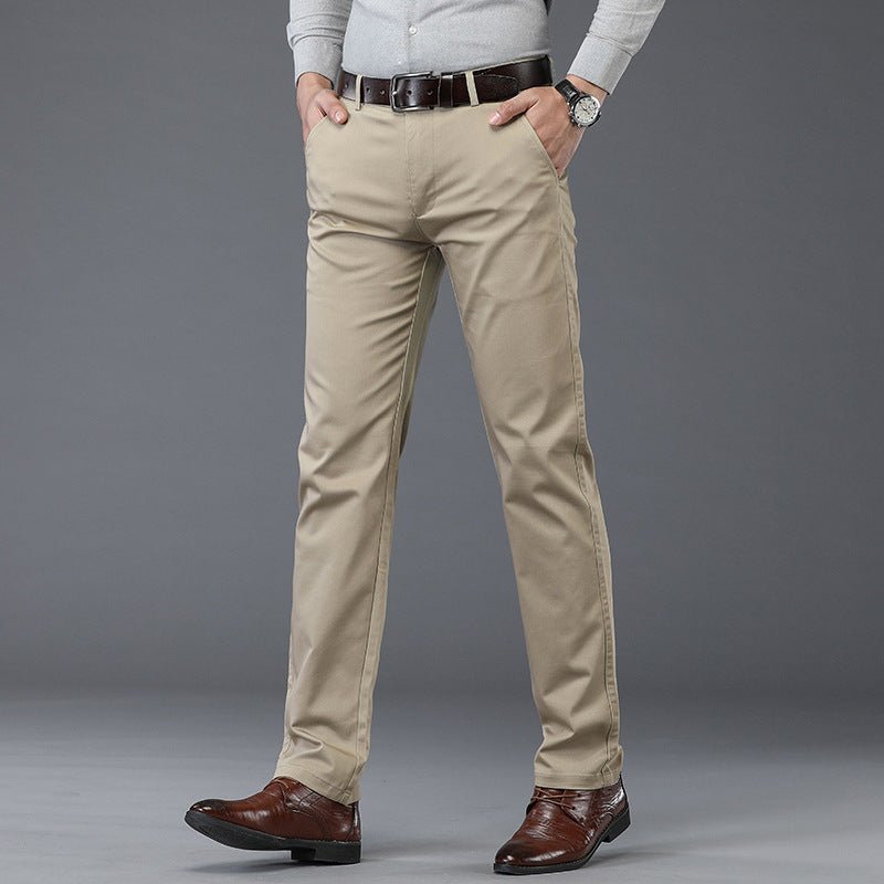 Cotton Chino Pants - Giovanni Battaglia