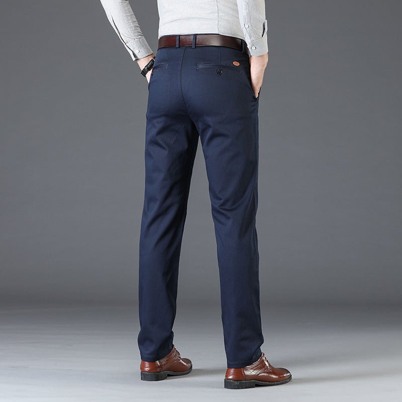 Cotton Chino Pants - Giovanni Battaglia