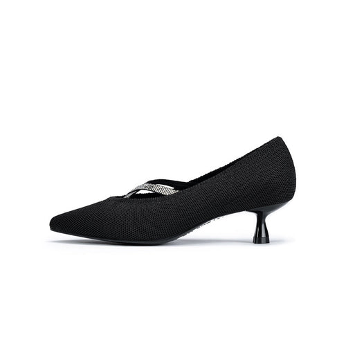 Countess Pointed Toe Kitten Heels MALOVE MZ