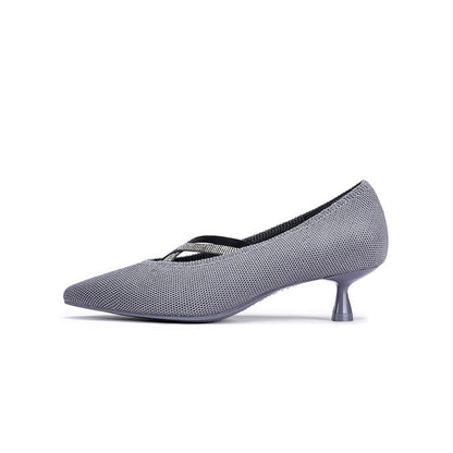 Countess Pointed Toe Kitten Heels MALOVE MZ