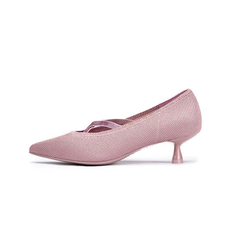 Countess Pointed Toe Kitten Heels MALOVE MZ